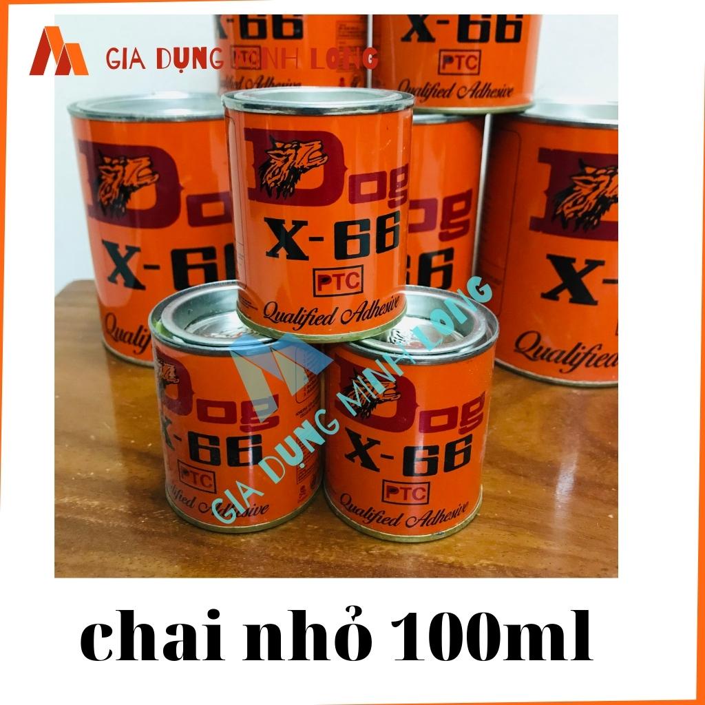 Keo con chó, Keo Lon Đa Năng Dog X-66 lon 100gr - 200gr - 600gr - 3kg