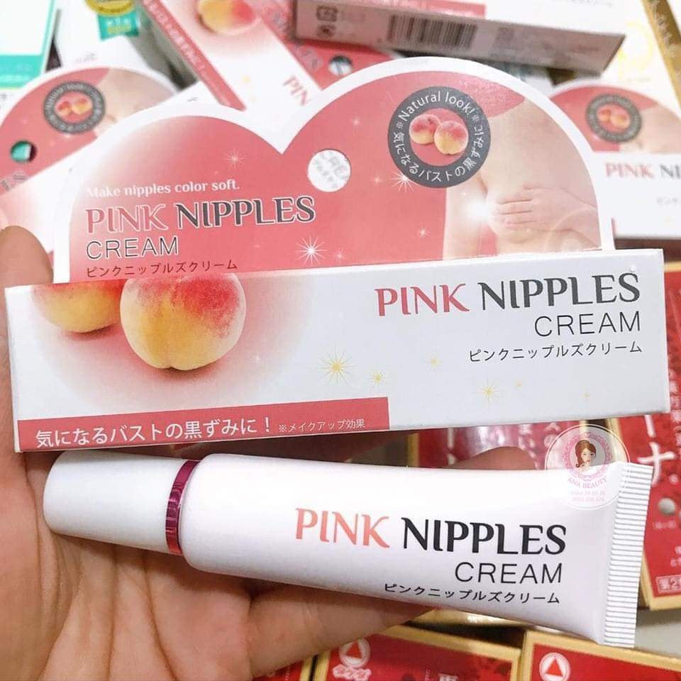 Kem làm hồng nhũ hoa Pink Nipples Cream 20g Nhật Bản