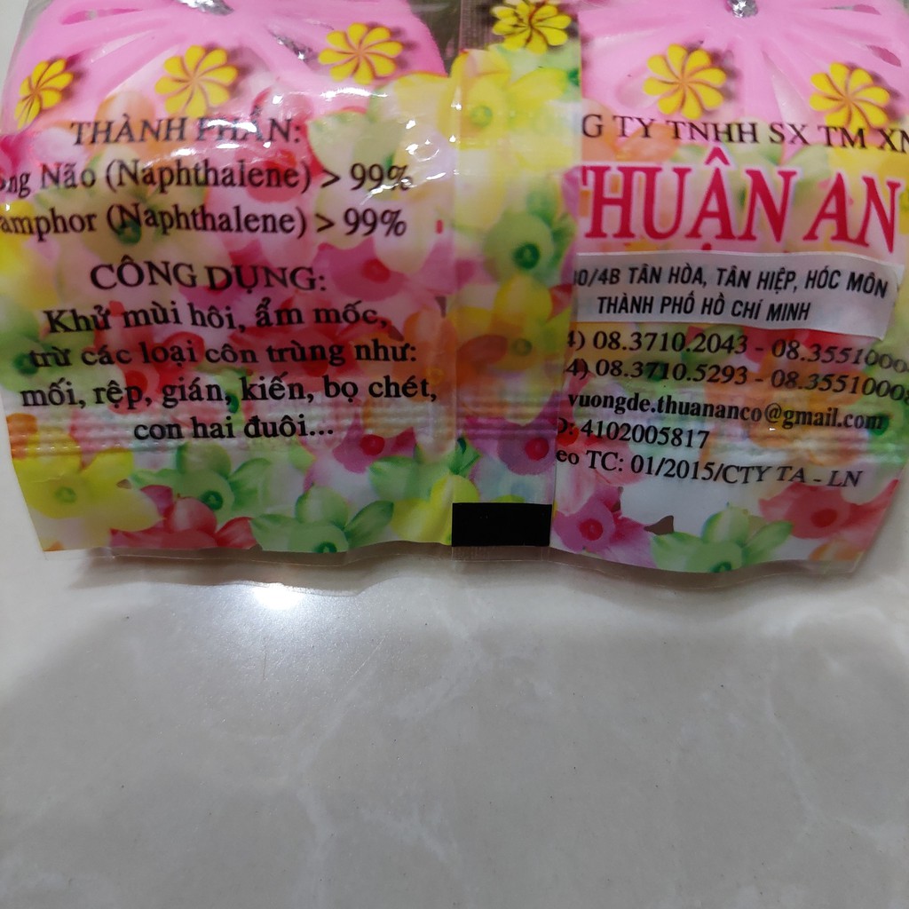 Long não/Băng phiến thơm thuận an túi treo  200g