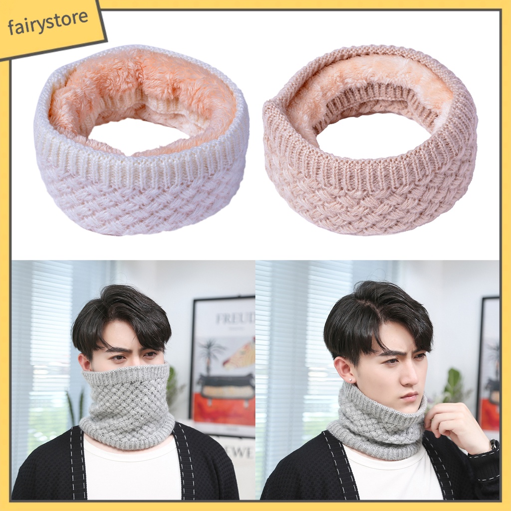 Khăn choàng cổ vải nỉ hình tròn dày dặn giữ ấm chống biến dạng