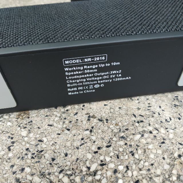 Loa bluetooth New rixing NR - 2016