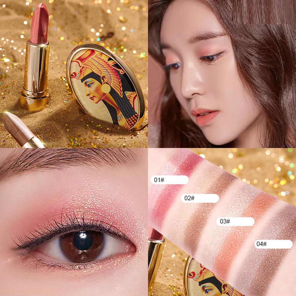 Phấn Mắt Dạng Thỏi Hai Màu Sắc Thời Trang Không Thấm Nước Và Mồ Hôi