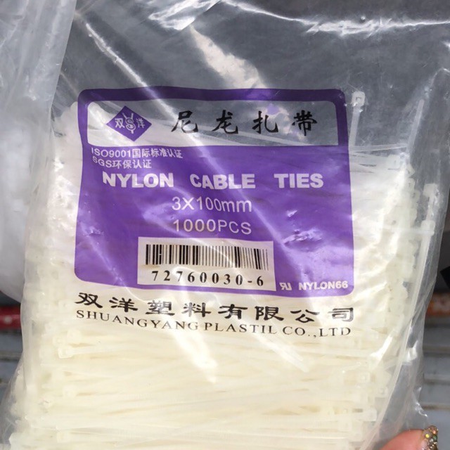 [NK] Túi dây rút, lạt thít đủ các cỡ