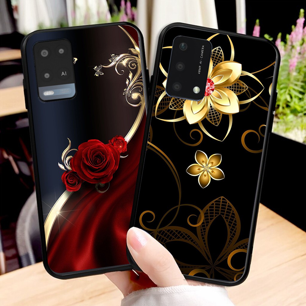 Ốp lưng OPPO A54- A74 - A94 in hình hoa siêu đẹp