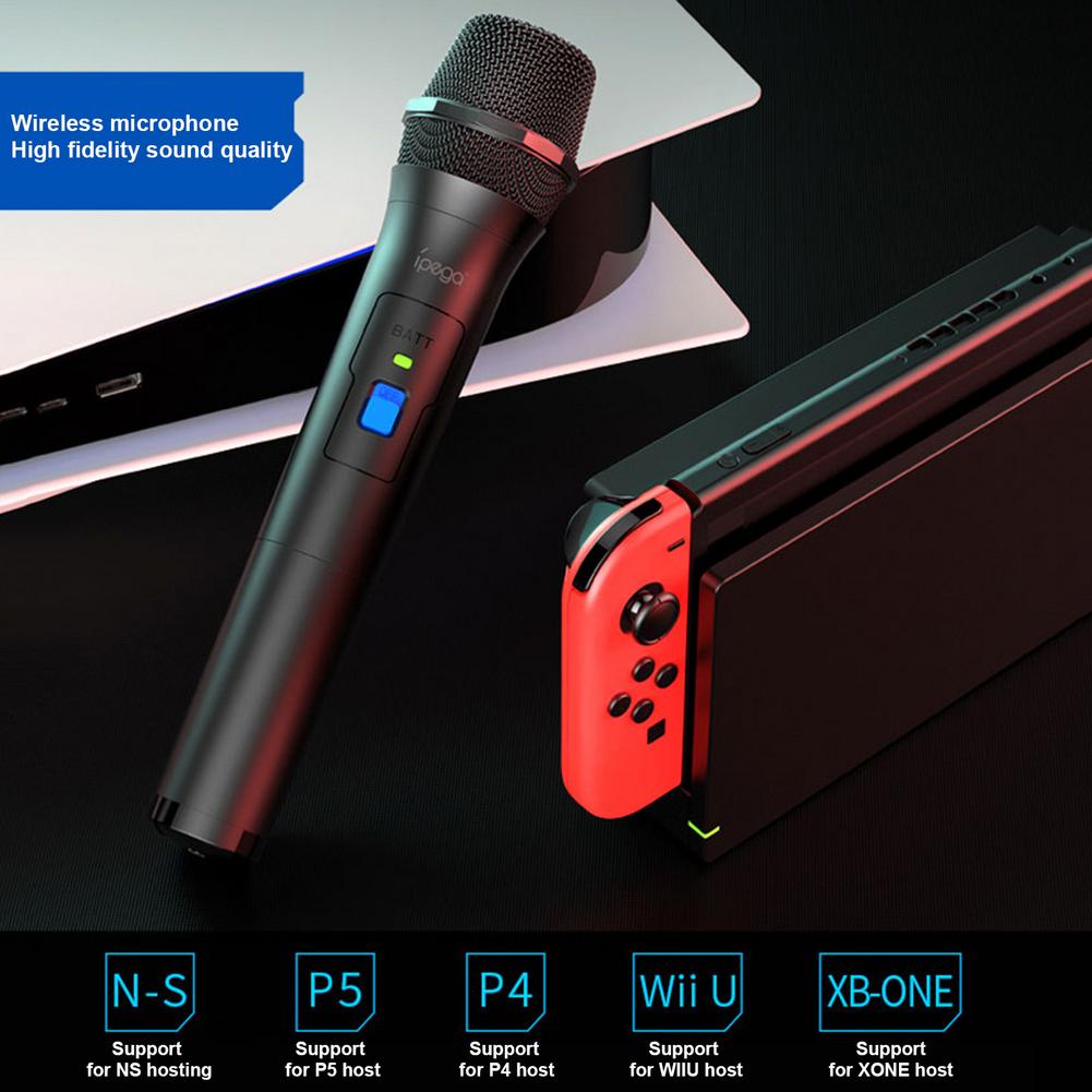 Micro Không Dây Chơi Game Ipega Pg-9207 Cho PS5/Ps4ps3xboxone/Wiiiu/ns