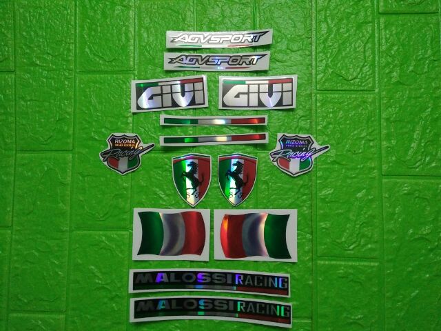 Bộ tem Rizoma Racing phản quang
