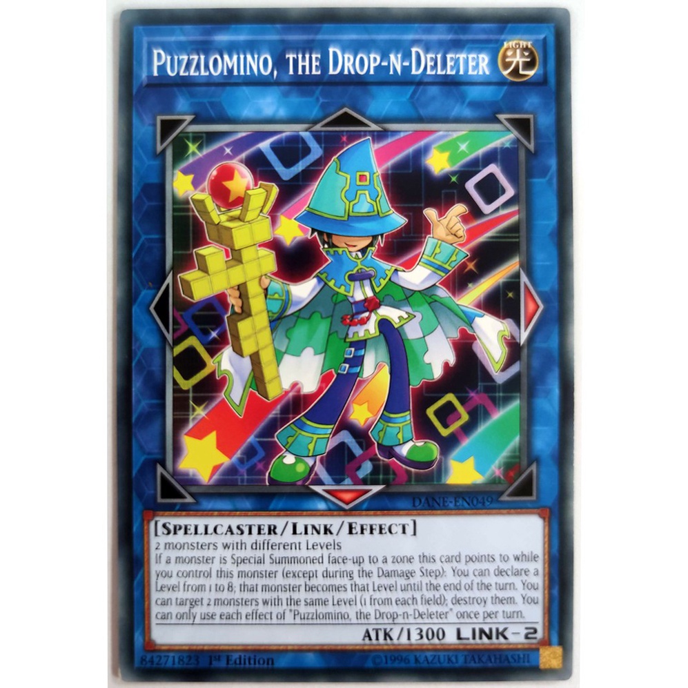 [Thẻ Yugioh] Puzzlomino, the Drop-n-Deleter |EN| Common