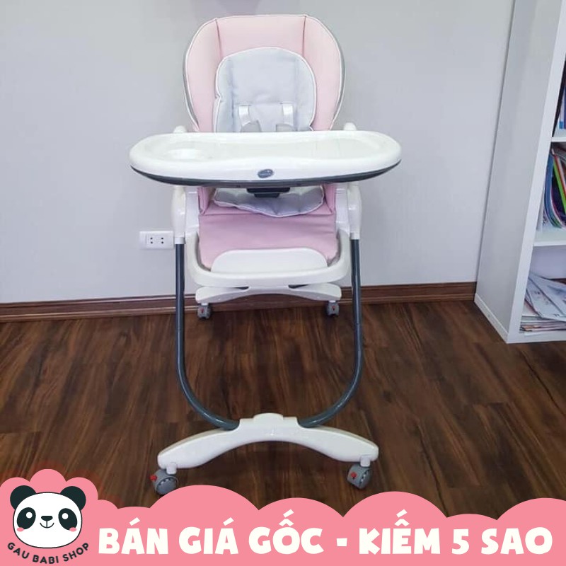 FREE SHIP !!! Ghế ngồi ăn cao đa năng Mastela Premium màu Hồng chính hãng có bảo hành