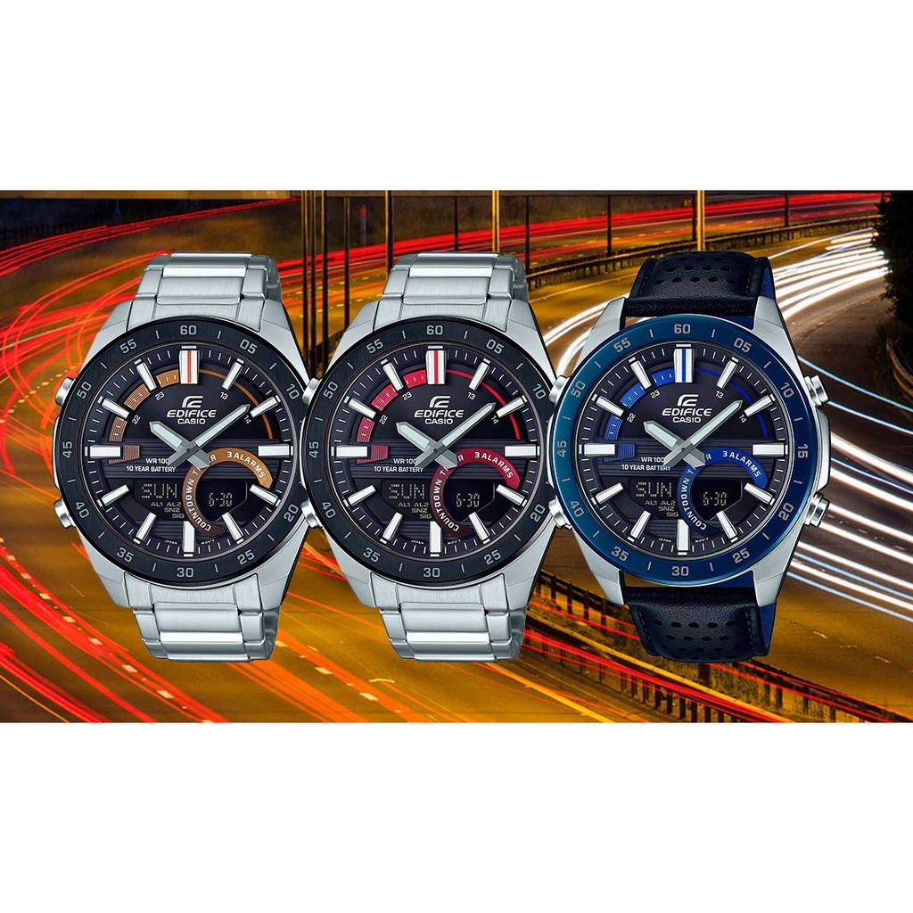 Đồng Hồ Nam Dây Kim Loại Casio EDIFICE ERA-120DB-1BV Chính Hãng