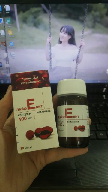 Vitamin E đỏ 400mg - hàng xách tay Nga | Thế Giới Skin Care