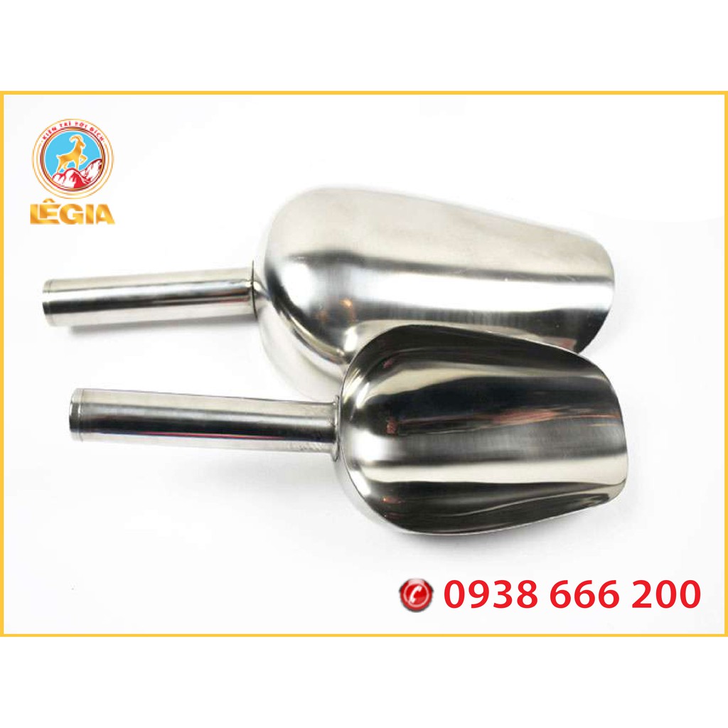 Vá Xúc Đá - Muỗng Xúc Đá Inox