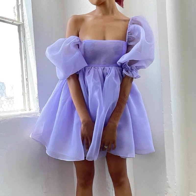 Đầm babydoll BRIE CLOTHING xoè kiểu dáng công chúa xinh xắn ulzzang - D225