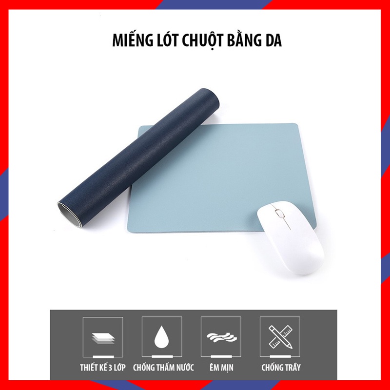 Miếng Lót Chuột Bằng Da Chống Nước Nhiều Màu Chọn Lựa | BigBuy360 - bigbuy360.vn