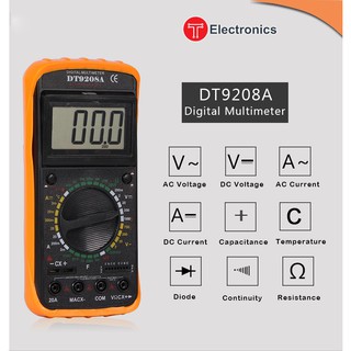 ĐỒNG HỒ ĐO VẠN NĂNG DT9208A