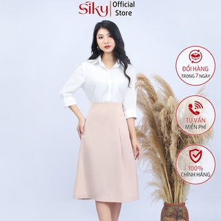 Chân váy công SIKY sở xếp ly CV01