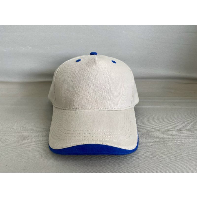 Mũ lưỡi trai - nón kết màu trơn viền xanh, chất liệu Kaki, hàng như hình bao đẹp, hàng XK