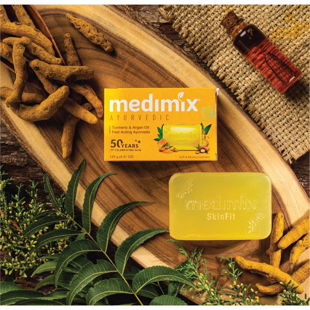 Xà Phòng Medimix Nghệ & Dầu Argan 125g