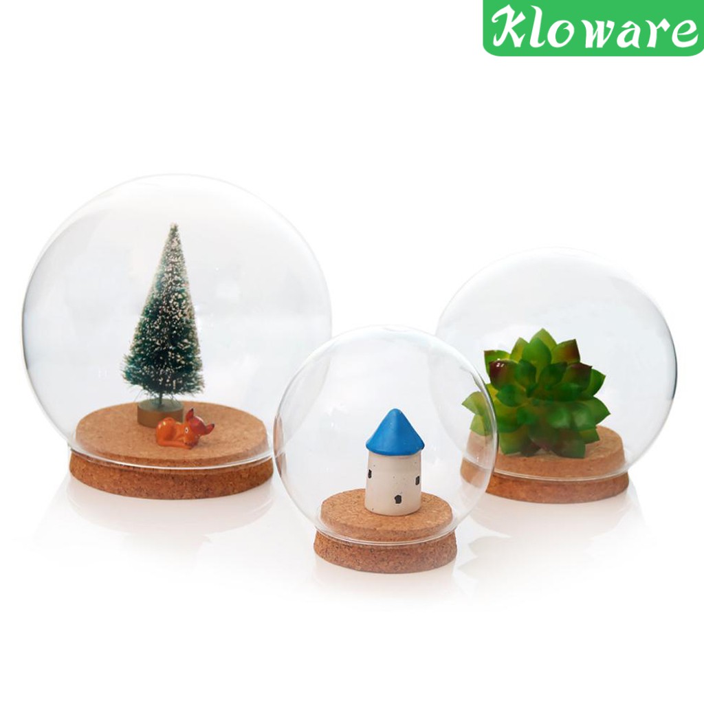 Bình thủy tinh có nắp đậy trang trí nội thất hiện đại