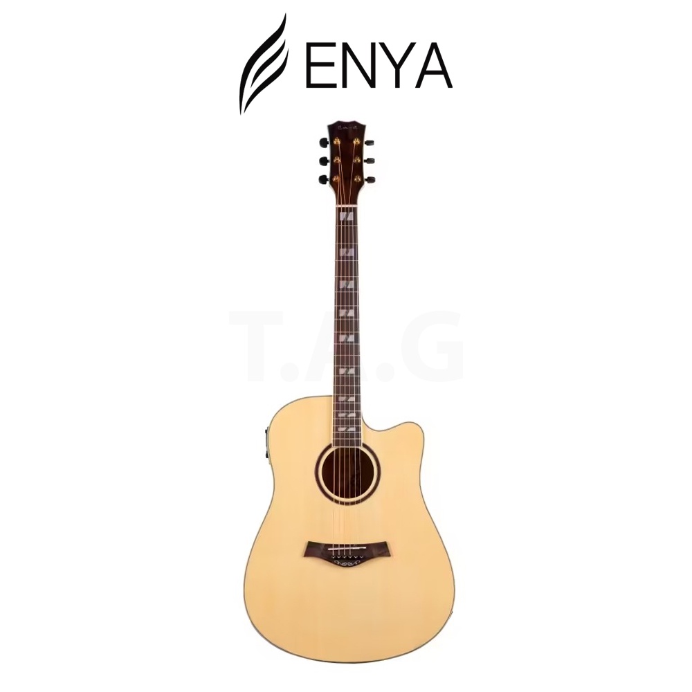 Đàn Guitar Acoustic Enya ED-18 EQ Chính Hãng Tặng Kèm Túi Đựng Và Phụ Kiện
