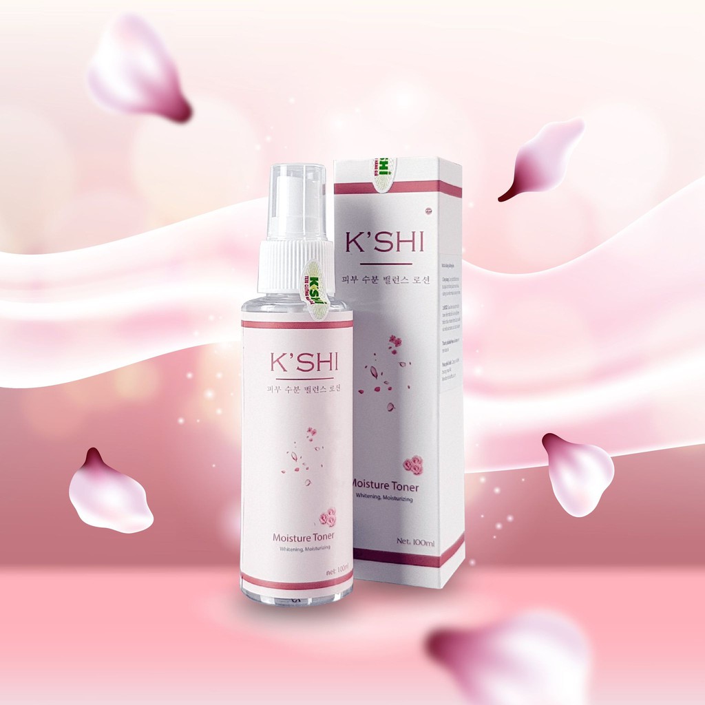 [COMBO KM] Tẩy Trang Và Toner-Nước Cân Bằng K'shi, Làm Sạch Sâu Dưỡng Ẩm Se Nhỏ Lỗ Chân Lông Hiệu Qủa Kshi