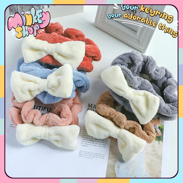 Băng Đô Nơ Thời Trang Phong Cách Hàn Quốc Đáng Yêu-Minkey
