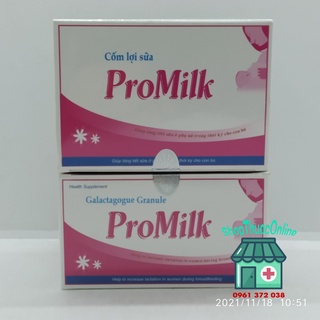 Cốm Lợi Sữa ProMilk tăng tiết sữa ở bà mẹ cho con bú