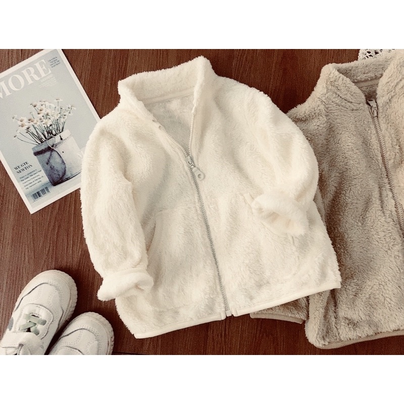 Áo Khoác lông Uniquiloo xuất xịn bé trai bé gái