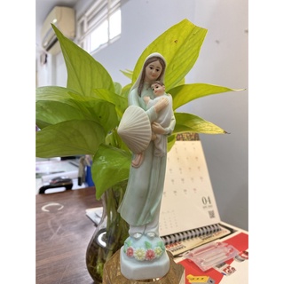 412. Mẹ nón lá gốm sứ 17cm