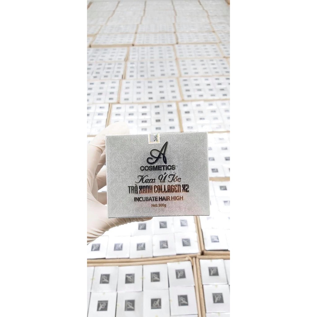 [Chính Hãng] Kem ủ tóc trà xanh collagen x2 A cosmetics | BigBuy360 - bigbuy360.vn