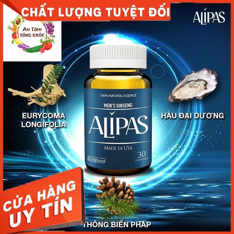 Sâm Alipas Platinum - Tăng Cường Sinh Lý Nam/ Hổ Trợ Sức Khỏe Nam Giới/ Giúp Tăng Hoc_mon Nam