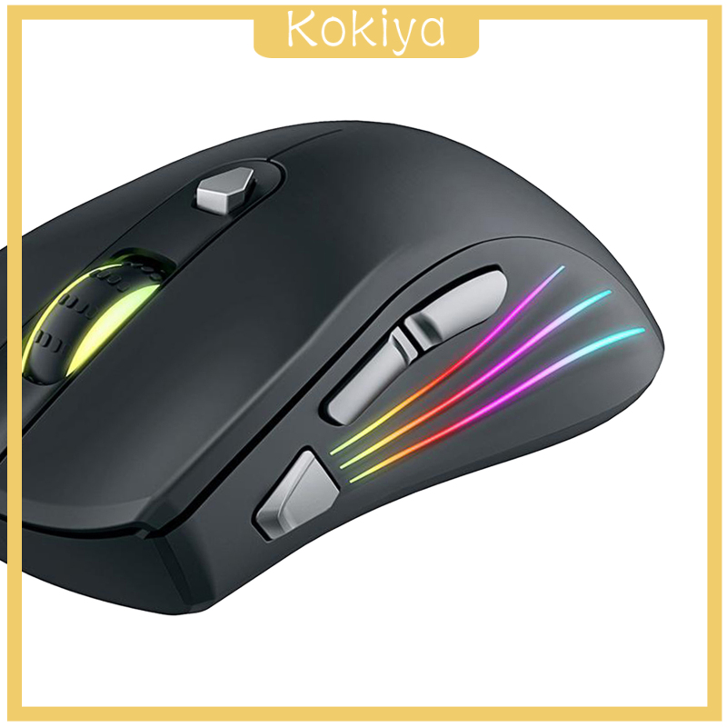 [KOKIYA]Computer Gaming Mouse 7 Button 7200 DPI Game Mice RGB Backlit for PC Laptop