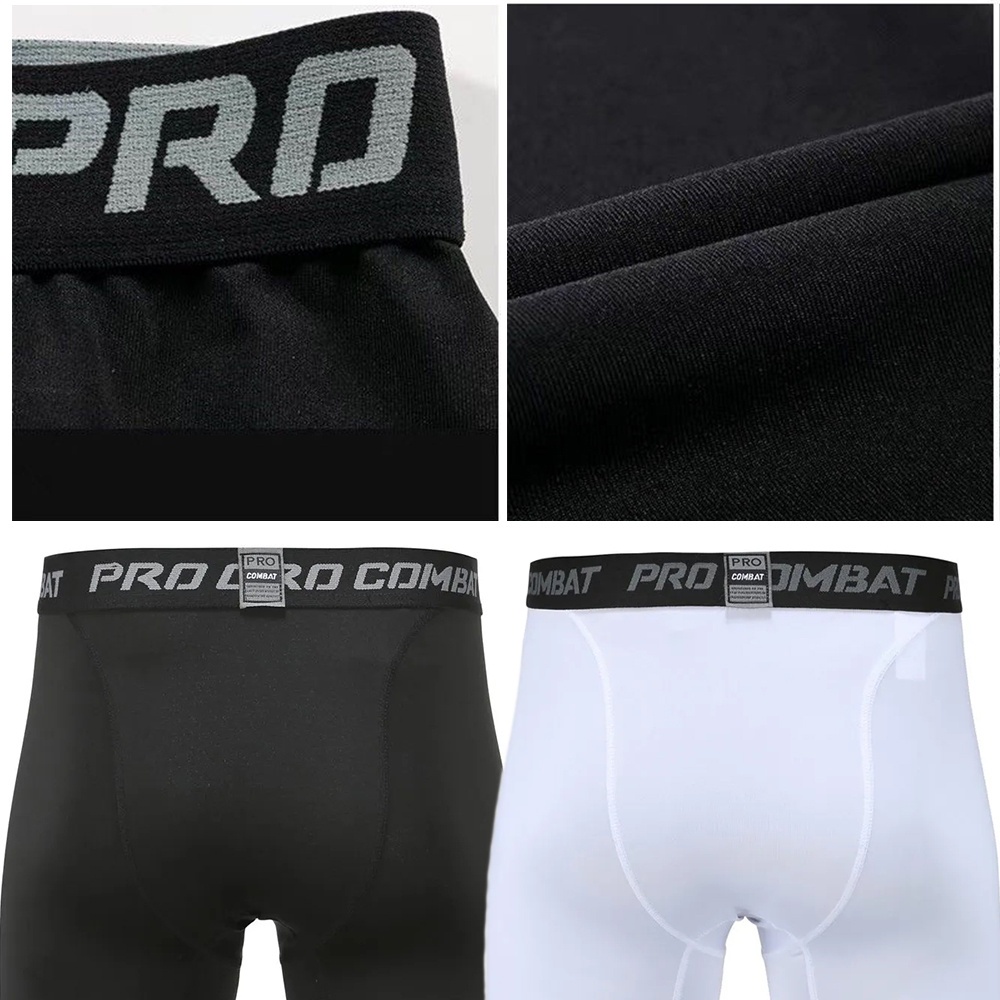 40-100KG Quần Legging Lửng 3 / 4 Phong Cách Thể Thao Năng Động Dành Cho Nam