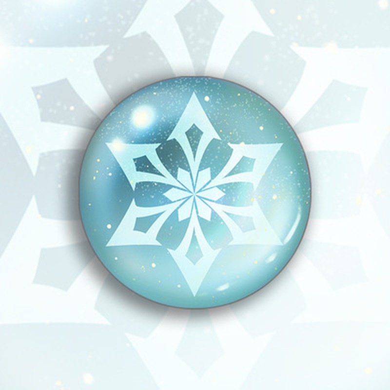 Ghim Cài Áo Hình Game Genshin Impact 7 Element Eye of God