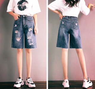 Quần jean ngố form rộng Bigsize