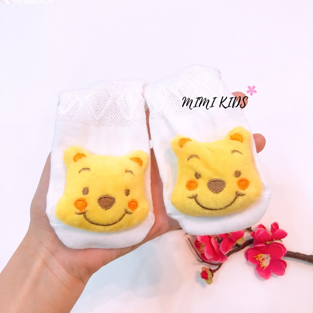 Tất lưới đùi - hình thú cho bé Mimi Kids (0-12m)