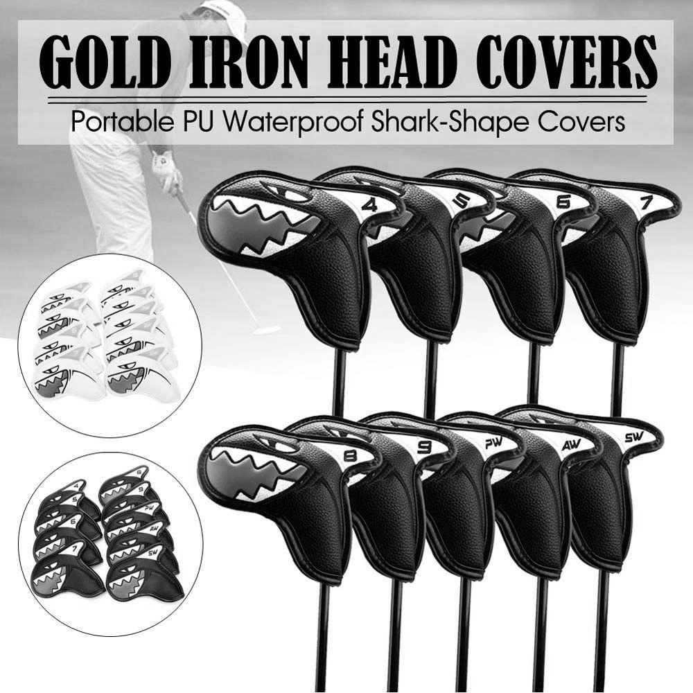 Vỏ Bọc Đầu Gậy Đánh Golf Bằng Sắt Thêu Số Độc Đáo