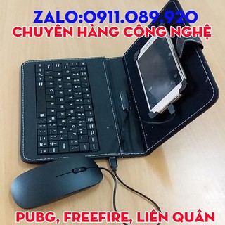 Bao da bàn phím cao cấp kèm chuột chơi game - có video chơi game