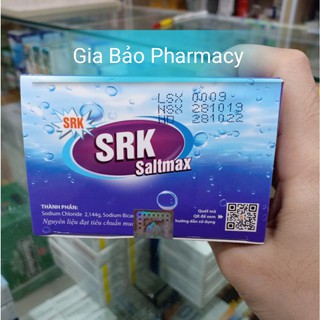 Bình rửa mũi SRK Saltmax (gồm 1 bình rửa và 10 gói muối tặng kèm)