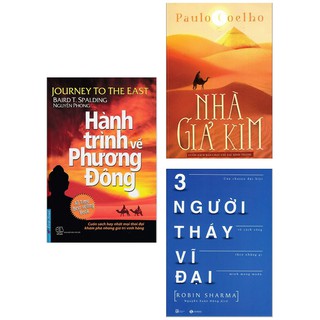 Combo 3 Người Thầy Vĩ Đại + Nhà Giả Kim + Hành Trình Về Phương Đông