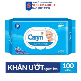 Khăn ướt caryn 100 tờ