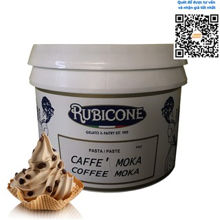 Rubicone Coffee Moka - Hương liệu làm kem, bánh, pha chế đồ uống vị Cà phê Espresso - Hộp 3kg