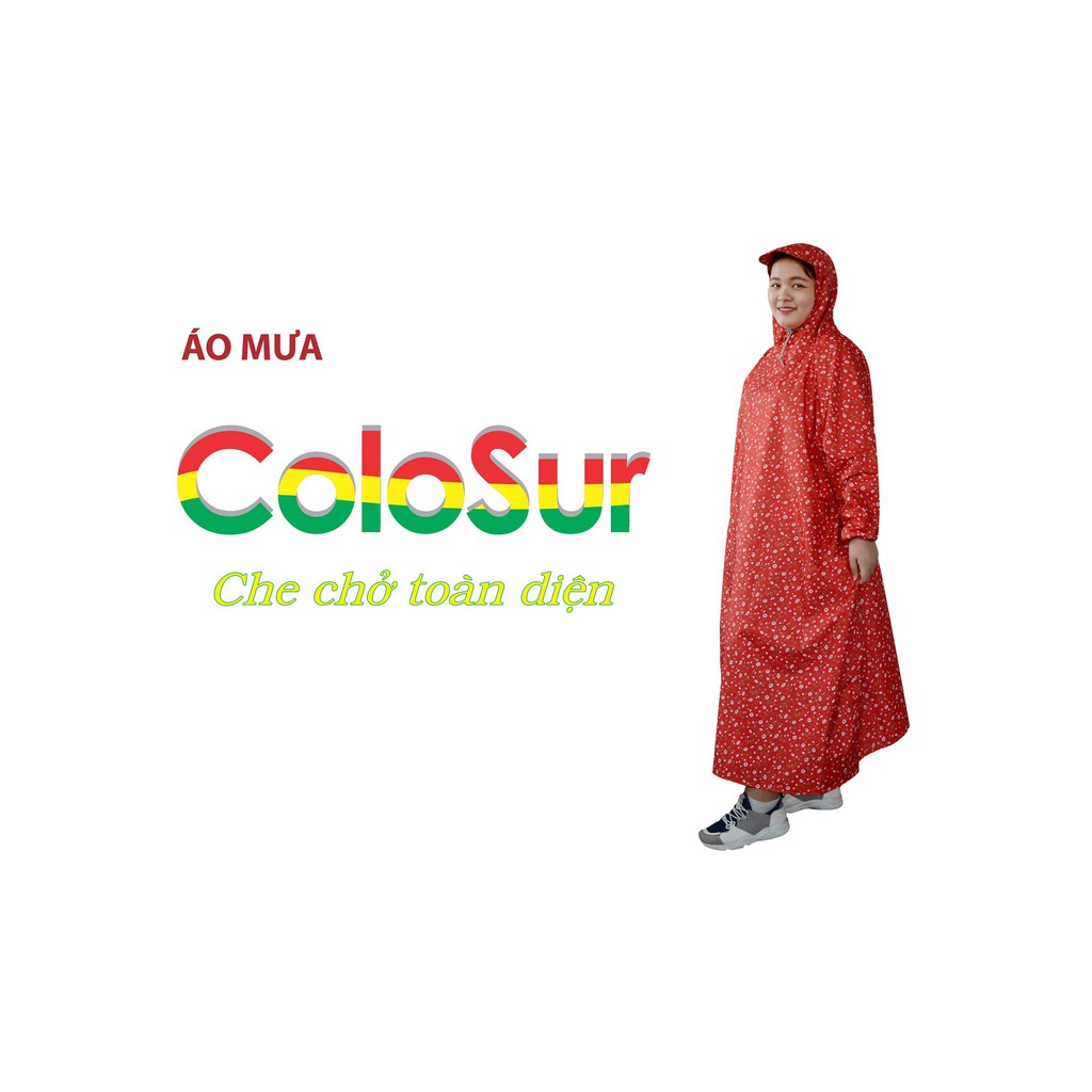 [Cao cấp] Áo mưa Rando Poncho Colosur “Che chở toàn diện” APNM-43