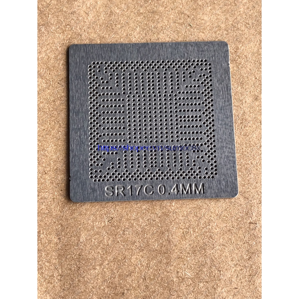 Lưới làm chân HM86 HM87 vừa chip chất lượng cao khò nóng trực tiếp - chì bi 0.4mm