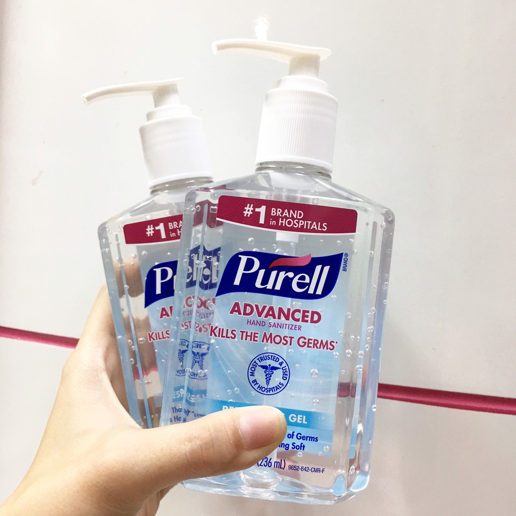 Gel rửa tay khô Purell Hand Sanitizer trắng (236ml)