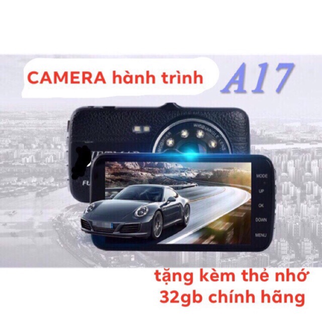 camera hành trình A17 + TẶNG KÈM THẺ NHỚ 32gb | BigBuy360 - bigbuy360.vn