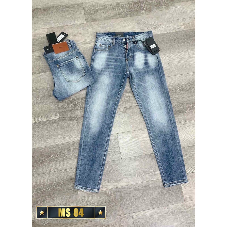 Quần Jean Nam cao cấp  thời trang Tô Tồ Shop, Quần Bò Nam co giãn mẫu mới trẻ trung cá tính - MQ33