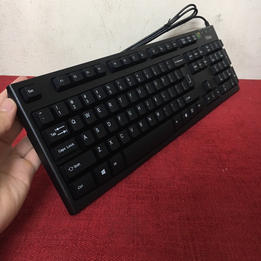 Bộ bàn phím chuột Fuhlen L411 + L102 siêu bền bảo hành 2 năm - Hàng chính hãng