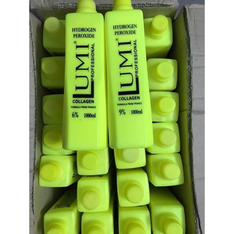 OXI LUMI trợ nhuộm tóc không rát da đầu-mùi thơm 1000ml | BigBuy360 - bigbuy360.vn