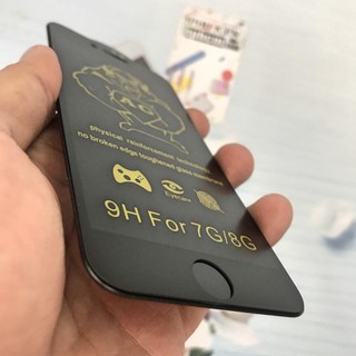 Dán cường lực Nhám Full màn hình iPhone 7 - 8