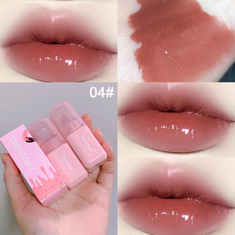Son Kem Bóng Daimanpu Doughnut Mirror Lip Glaze